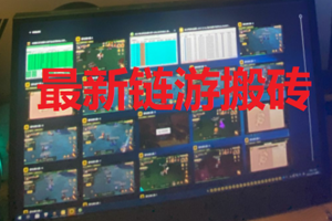 (2635期)外面卖1580的链游挂机搬砖项目【详细教程+挂机脚本】