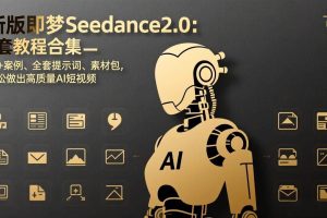 （17398期）新版即梦Seedance2.0：5套教程合集，40+案例、全套提示词、素材包，轻松做出高质量AI短视频